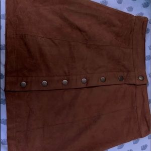 Forever 21 Brown Mini Skirt🤎
